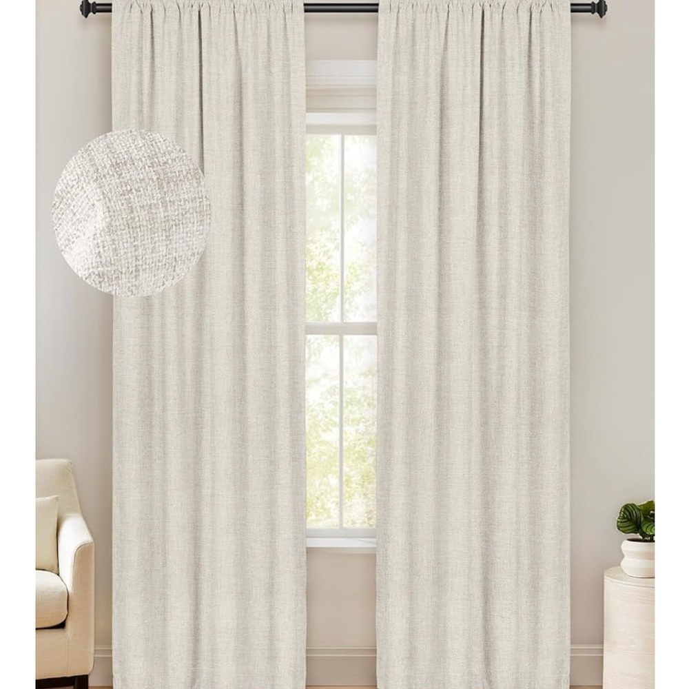 Elegant Cream Curtains